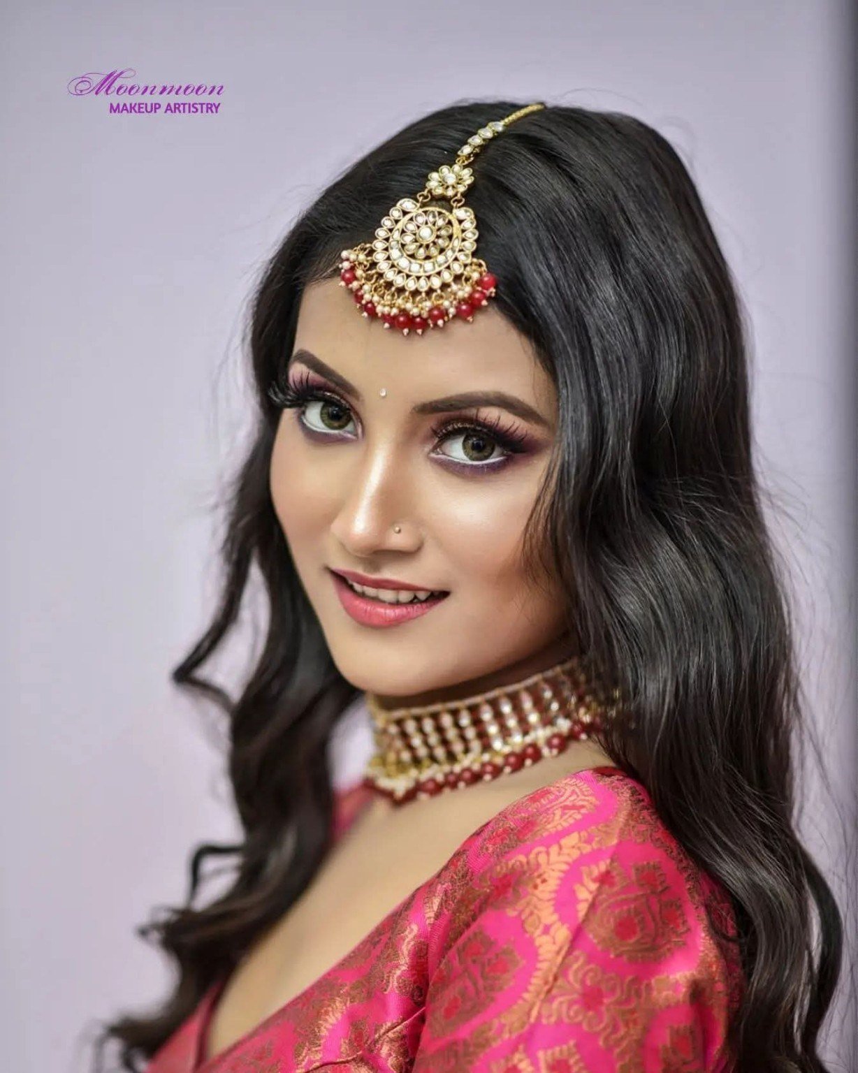 Bridal makeup Guwahati — signature glow by MoonMoon Makeup Artistry