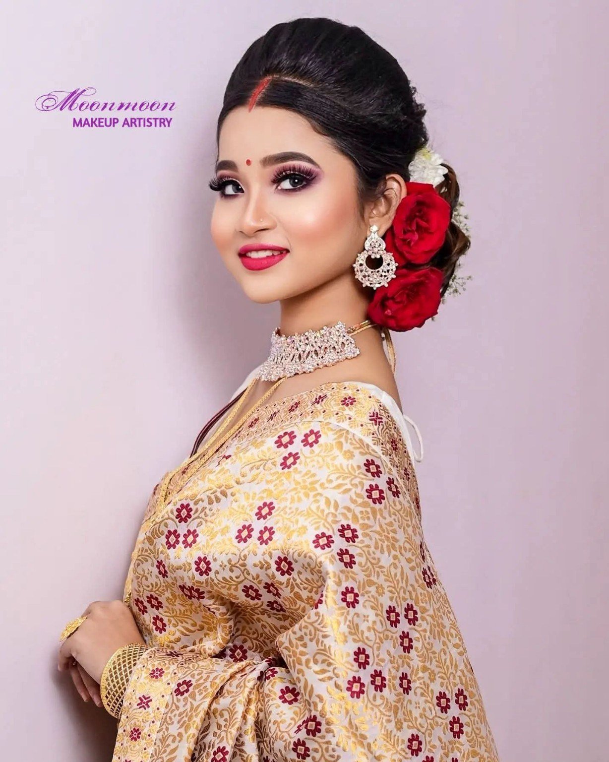 Traditional soft glam