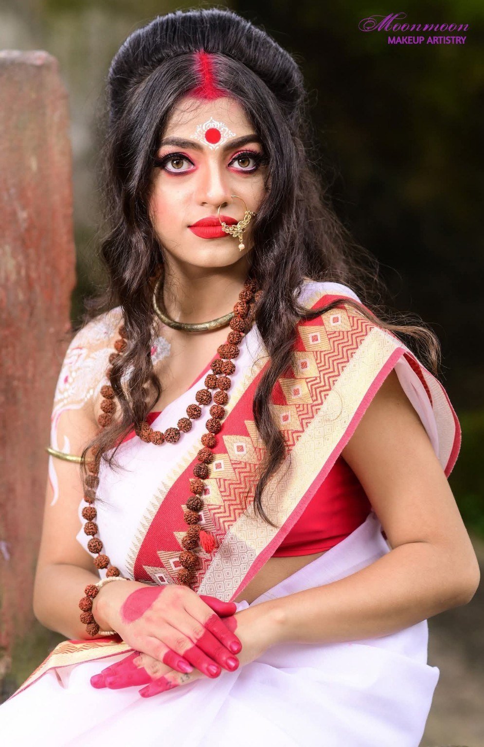 Special occasion makeup Guwahati — statement glam by MoonMoon